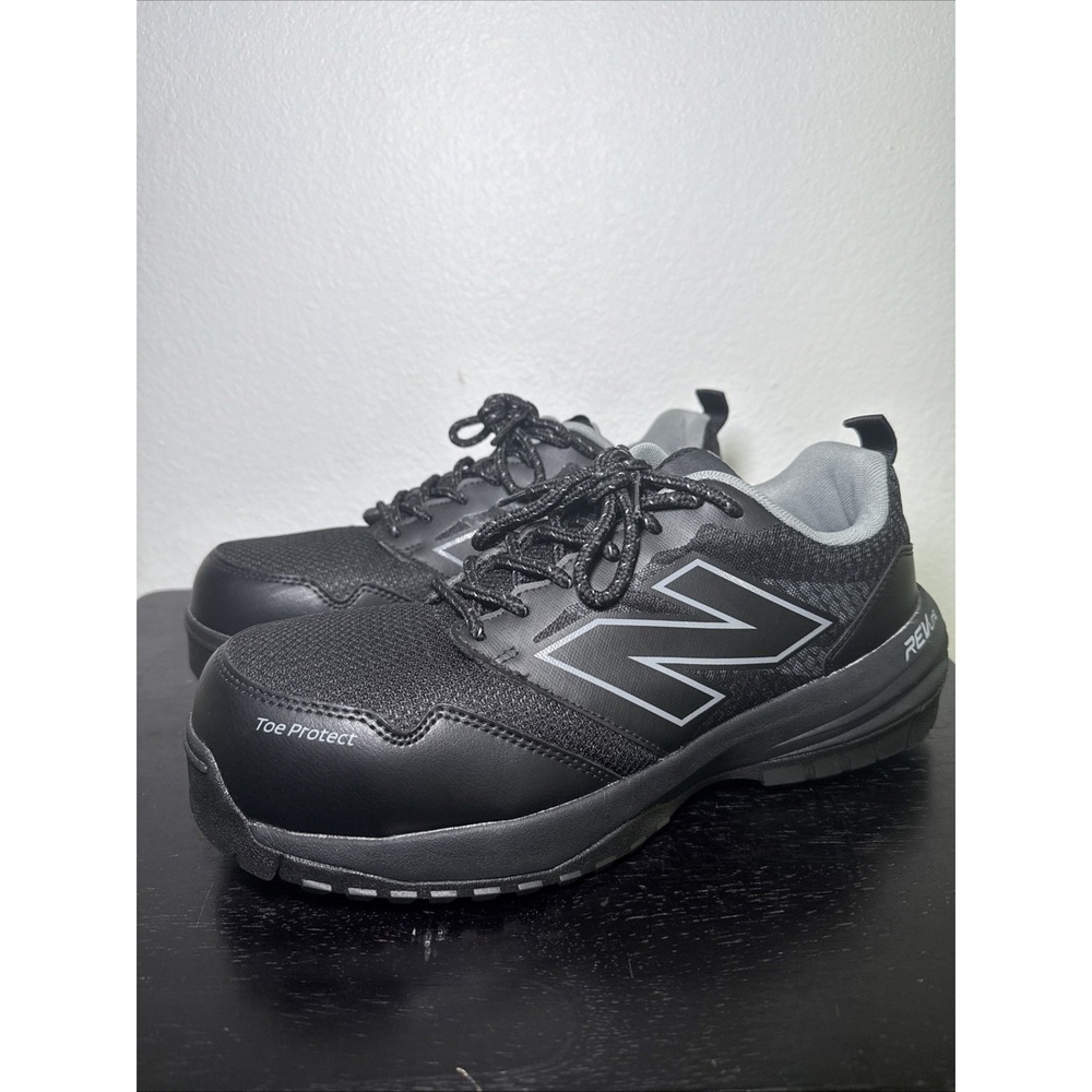 New Balance Women's Quickshift Composite Toe Work Sneakers, Black, Size 9.5